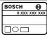 BOSCH GBH 845 DV Professional - Simbolis Reiksmé - 2