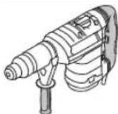 BOSCH GBH 845 DV Professional - Symbol Betydelse - 1