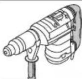 BOSCH GBH 845 DV Professional - Simbolis Reiksmé - 1