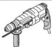 BOSCH GBH 224 D - Symbol Betekenis - 1