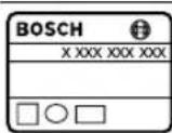 BOSCH GBH 224 D - Symbol Betekenis - 2