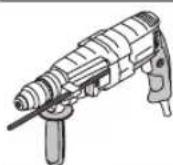 BOSCH GBH 224 D - Sembol Anlami - 1