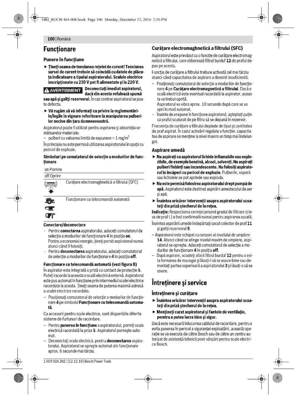 BOSCH GAS 25 - Montarea furtunului de aspirare (vezifigura A) - 7