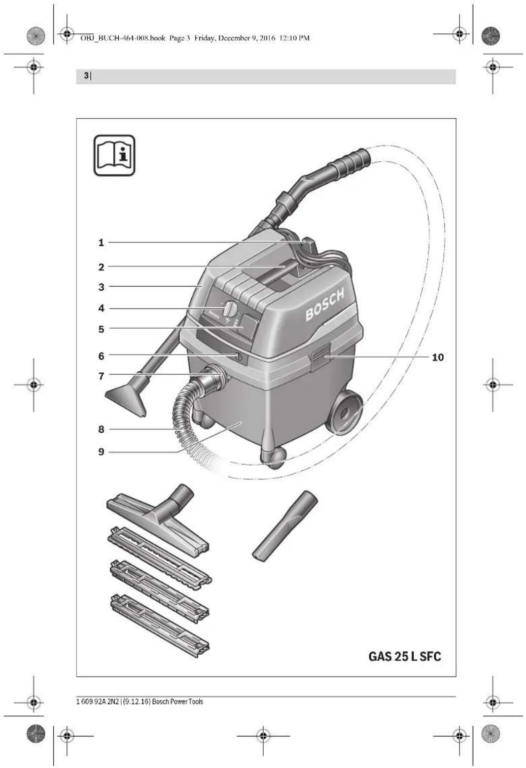 BOSCH GAS 25 - 18
