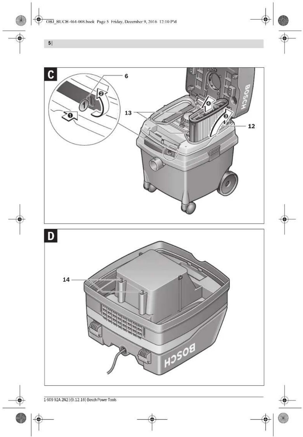 BOSCH GAS 25 - 8