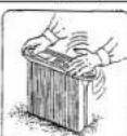 BOSCH GAS 25 - WARNING - 2
