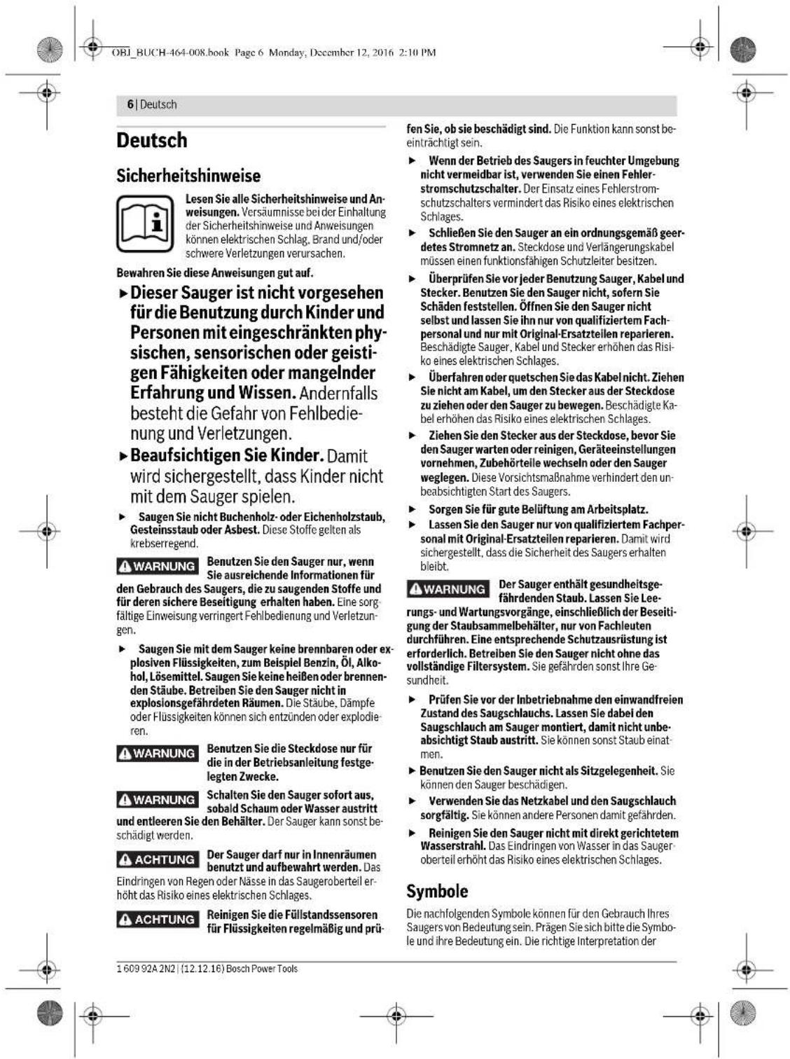 BOSCH GAS 25 - 9