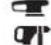BOSCH GAS 25 - Simbolos no selector de modos de service - 1