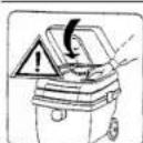 BOSCH GAS 25 - WARNING - 1