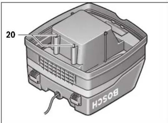 BOSCH GAS 50 M Professional - Контејнер - 1