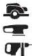 BOSCH GAS 50 M Professional - Symbols on the Mode Selector Switch - 2
