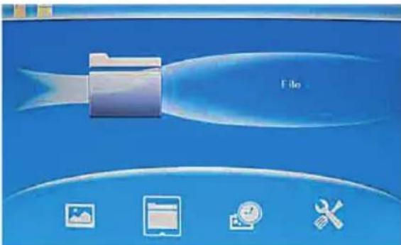 BRAUN Digiframe 7000SLT - Cartões de memória e USB - 1