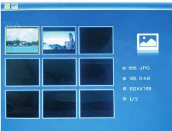 BRAUN Digiframe 7000SLT - Modo de Imagem - 1