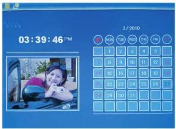 BRAUN Digiframe 7000SLT - Calendar - 1