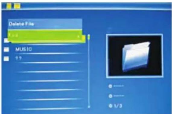 BRAUN Digiframe 7000SLT - Functie verwijderen - 1