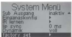 CANTON DM 90.2 - Einstell-Menü - 3