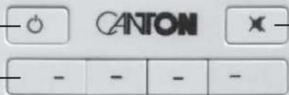 CANTON DM 90.2 - Fernbedienung - 1