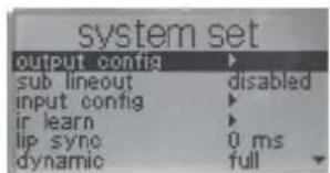 CANTON DM 90.2 - Settings Menu - 2