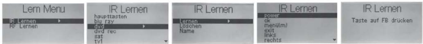 CANTON DM 90.2 - Lern Menü - 1