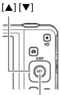 CASIO Exilim Zoom EXZS6 - Utilisez [▲] et [▼] pour sélectionner l'élément souhaité sur le panneau PLAY, puis appuyez sur [SET]. - 1
