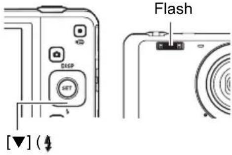 CASIO Exilim Zoom EXZS6 - Utilisation du flash (Flash) - 1