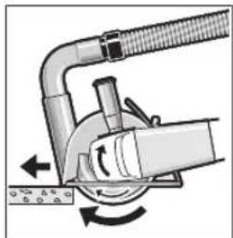 BOSCH GWS 26230 LVI Professional - Tăierea pietrei - 1