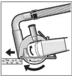 BOSCH GWS 26230 LVI Professional - Rezanje kamena - 1