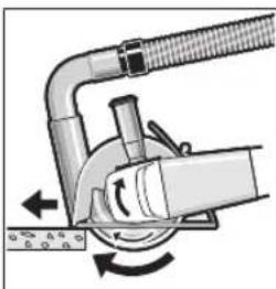 BOSCH GWS 26230 LVI Professional - Rezanie kameňa - 1