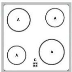 INDESIT HI 20.A (WH)1 - Type of hob - 2