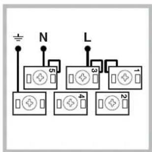 INDESIT HI 20.A (WH)1 - Montage du cable d'alimentation - 4