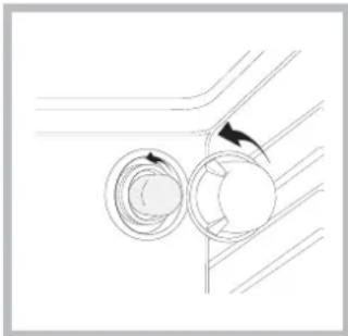 INDESIT HI 20.A (WH)1 - Remplacement de l'ampoule d'éclairage - 1