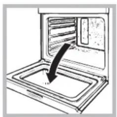 INDESIT HI 20.A (WH)1 - De ovendeur reinigen - 1