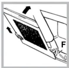 INDESIT HI 20.A (WH)1 - Cleaning the oven door - 3