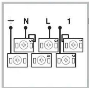 INDESIT HI 20.A (WH)1 - Montage du cable d'alimentation - 5