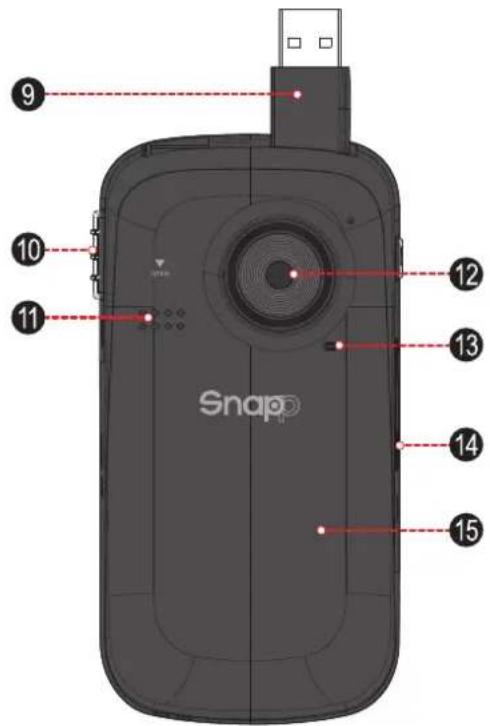 COBY CAM3005 - Front View - 2