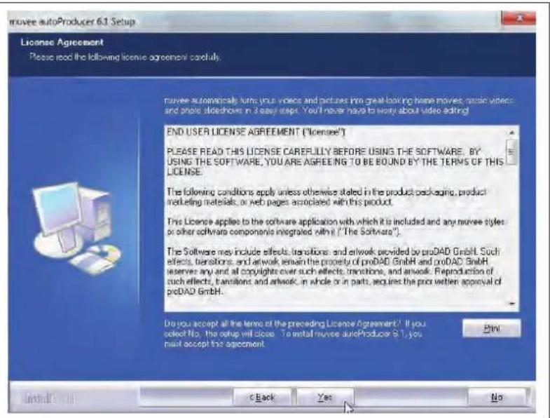 COBY CAM3005 - Installing muvee™ autoProducer - 4