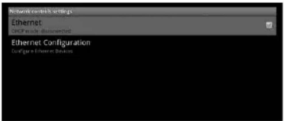 Best Buy Easy Player Net TV - Cable network or WiFi connection settings - 1