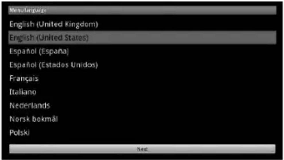 Best Buy Easy Player Net TV - Configuración del idioma - 1