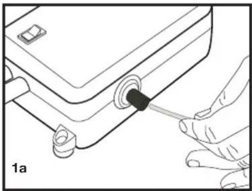 BLOMBERG KWD 9440 X A++ - Conexión de la manguera de agua al depósito - 1