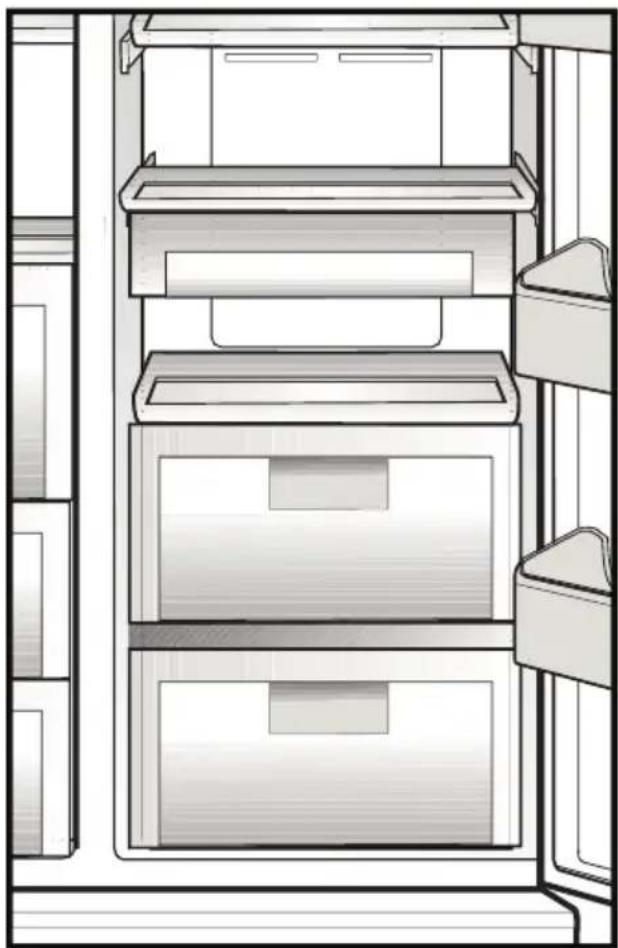 BLOMBERG KWD 9440 X A++ - Χώ ρος Έντονης ψύξης - 1