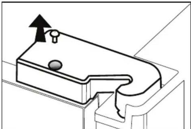 BLOMBERG KWD 9440 X A++ - Regolazione della distanza tra la porta superiore - 1