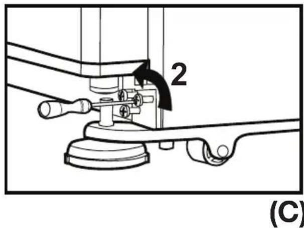 BLOMBERG KWD 9440 X A++ - Ρύθμιση ύψους πόρτας - 3