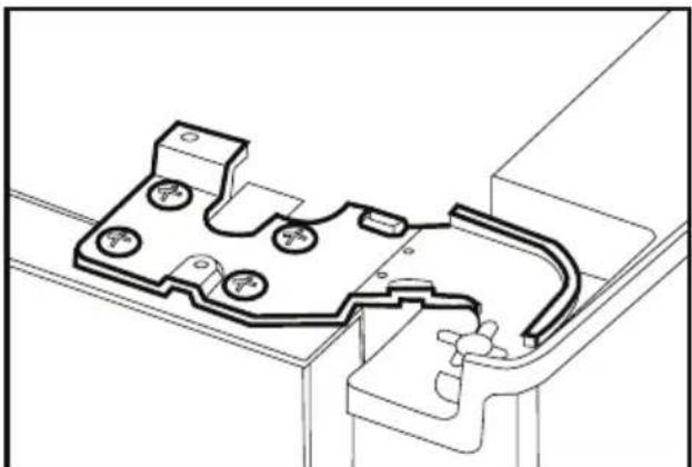 BLOMBERG KWD 9440 X A++ - Réglage du jeu entre les portes supérieures - 3