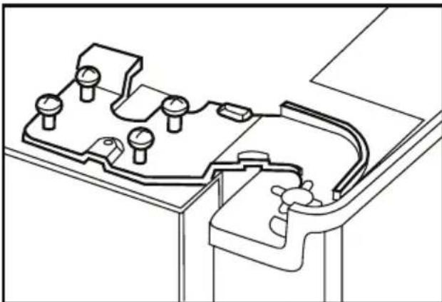 BLOMBERG KWD 9440 X A++ - De afstand tussen de bovenste deur aanpassen - 4