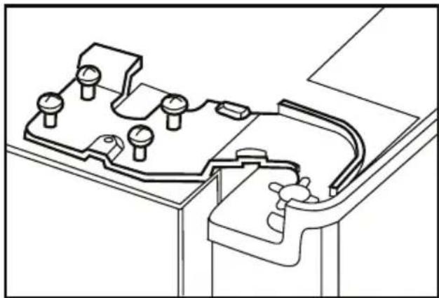 BLOMBERG KWD 9440 X A++ - Регулиране на разликата между горната врата - 4
