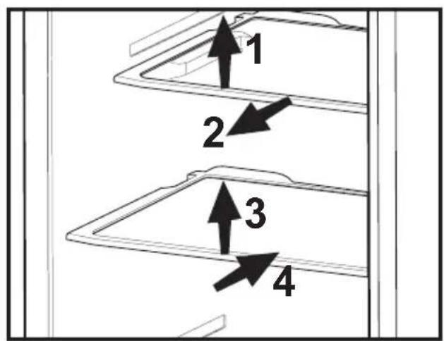 BLOMBERG KWD 9440 X A++ - Выдвижные полки - 1