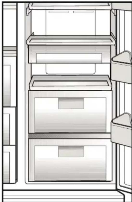 BLOMBERG KWD 9440 X A++ - Отделение за охлаждане - 1