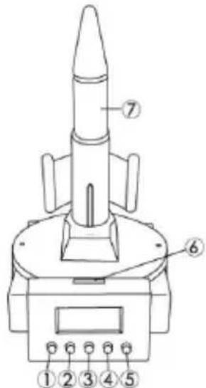 BASICXL BXLFA11 - Raket vækkeur - 1
