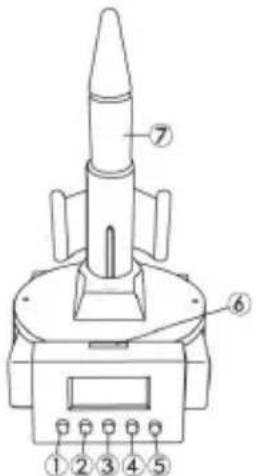 BASICXL BXLFA11 - Raket Alarmklok - 1