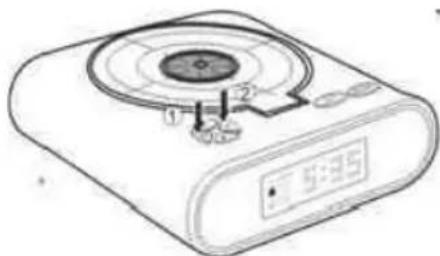 BASICXL BXLCL10 - INSTÄLLNING AV ALARMKLOCKAN - 2